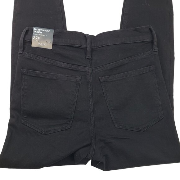 NWT J. Crew Factory 10" Skinny High Rise Jeans Size 27 Petite - Picture 6 of 7